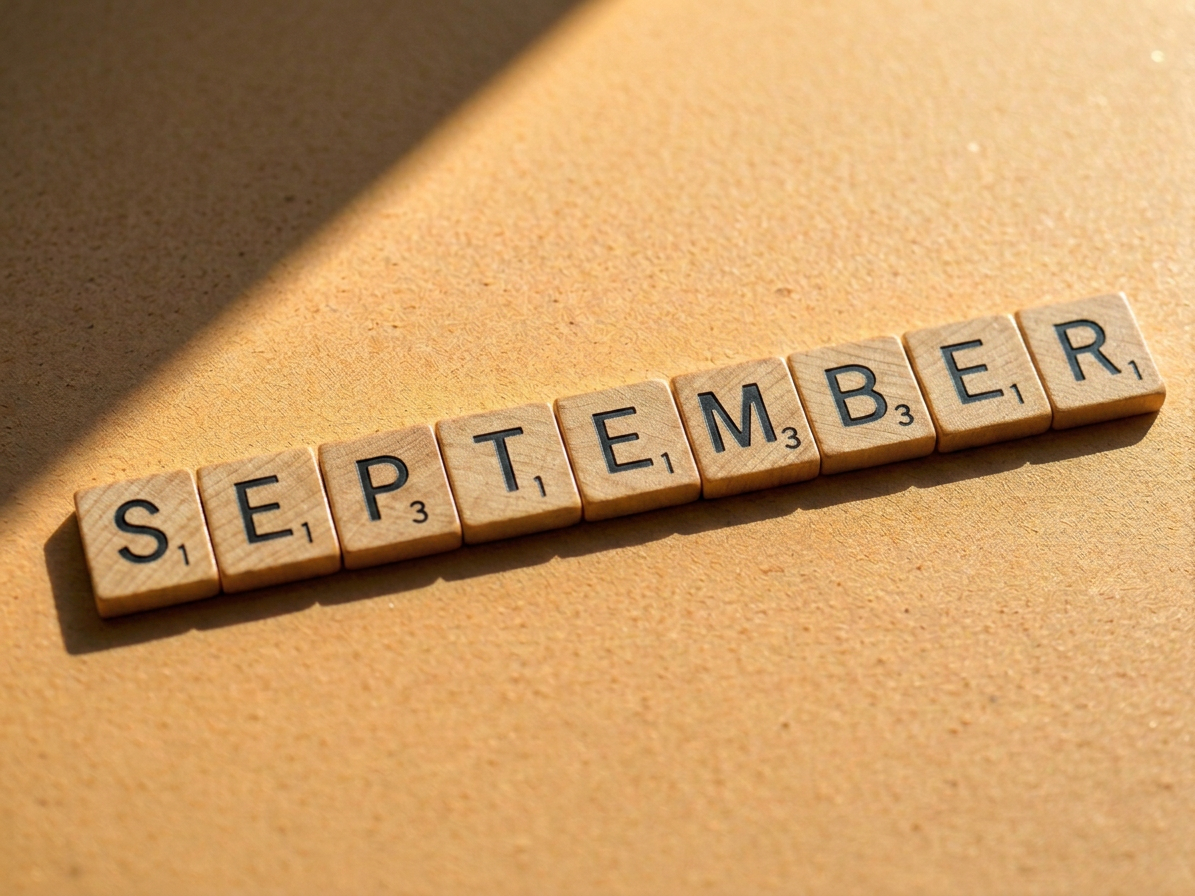 Scrabble tiles spelling the word MAY with scores 3, 1, and 4